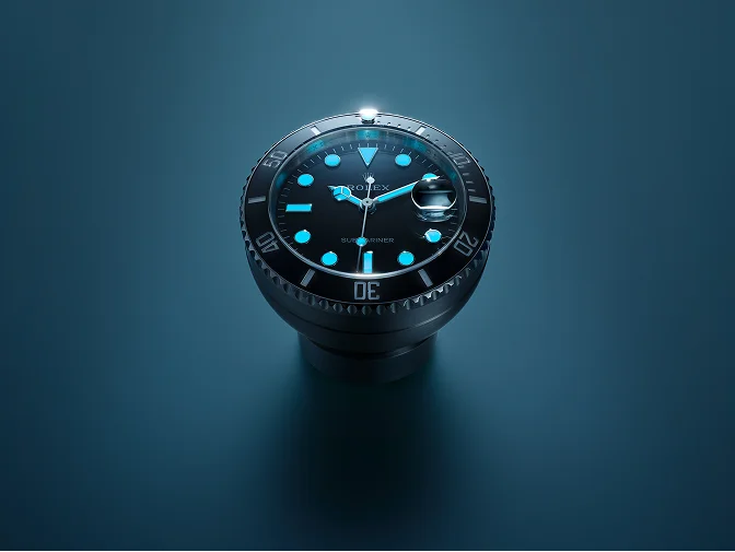 Calendar clock Honoring the Submariner