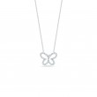 Roberto Coin Tiny Treasures Butterfly Pendant With Diamonds