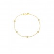 Diamonds By The Inch Five Station Bracelet 