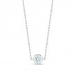 18k Gold Single Station Necklace