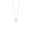 Roberto Coin Love Letter C Pendant With Diamonds