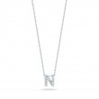 Roberto Coin 18Kt Gold Love Letter N Pendant With Diamonds