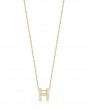 Tiny Treasures Diamond Love Letter “h” Necklace