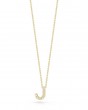 Diamond Love Letter Necklace