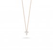 18k Gold Tiny Treasures Diamond Baby Cross Necklace