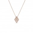 Small Diamante Pendant Necklace