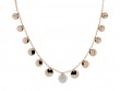 Damaso 18k Rose Gold Necklace With 0.32cts. In Diamonds.