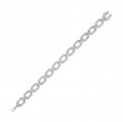 Octogonal Diamond Link Bracelet