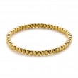 Hulchi Belluni 18k Yellow Gold Tresore Stretch Bracelet
