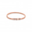 Hulchi Belluni 18k Rose Gold Tresore Bracelet