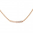 Hulchi Belluni 18k Rose Gold Tresore Stretch Bracelet