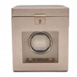 Palermo Single Watch Winder with Jewelry Storage ? Rose Gold