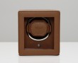 Wolf Cognac Cub Single Watch Winder With Cover 