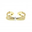Roberto Coin 18k Yellow Gold Primavera Double Crossover Bracelet