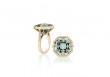 Prasiolite Gossip Ring