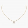 Joy Emerald-cut Diamond Necklace