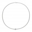 Fope Necklace With A Diamonds
