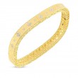 Princess Diamond Bangle With Diamonds