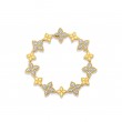 Roberto Coin Link Bracelet With Diamonds