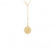 18k Gold Palazzo Ducale Diamond Satin Locket Necklace