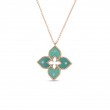 Venetian Princess Diamond Flower Necklace 