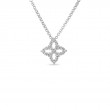 Roberto Coin Princess Flower Small Diamond Pendant