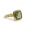 A & Furst Large Stackable Prasiolite Ring