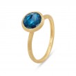 Marco Bicego Jaipur London Blue Topaz Ring