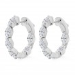 Marquee Diamond Hoops
