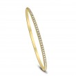 18k Yellow Gold Diamond Bangle