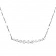 18k White Gold Diamond Pendant