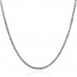 18k White Gold Diamond Tennis Necklace