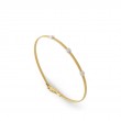 Marco Bicego 18K Masai Three Station Diamond Bracelet