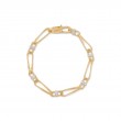 Marco Bicego Marrakech Onde Diamond Twisted Chain Bracelet