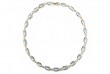 A & Furst 18k Yellow Gold Necklace With Blue Topaz