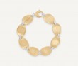 Lunaria Gold Petal Bracelet With Diamonds