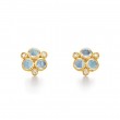 Temple St. Clair 18k Classic Trio Earrings 