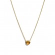 A & Furst Citrine Pendant Necklace 