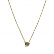 A & Furst Blue Topaz Pendant Necklace 