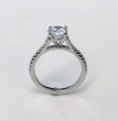 Platinum Semi Mount Engagement Ring
