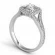 Platinum Diamond Engagement Ring  