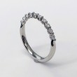 18k Rose Gold Twisted Diamond Band.
