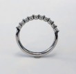 18k Rose Gold Twisted Diamond Band.