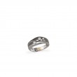Black Lava Dune Ring