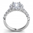 Platinum Semi Mount Engagement Ring