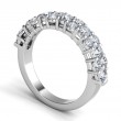 A Platinum Diamond Wedding Band