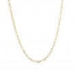 SYNA 30inch 18k Yellow Gold Large Link Chain