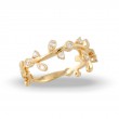 18K White Gold Diamond Band