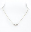 Mikimoto Pearls In Motion Akoya Cultured Pearl Necklace In 18k Yellow Gold