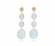 Lunaria Aquamarine Earrings